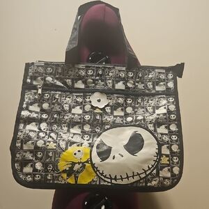 Jack Skellington Graphic Tote Bag